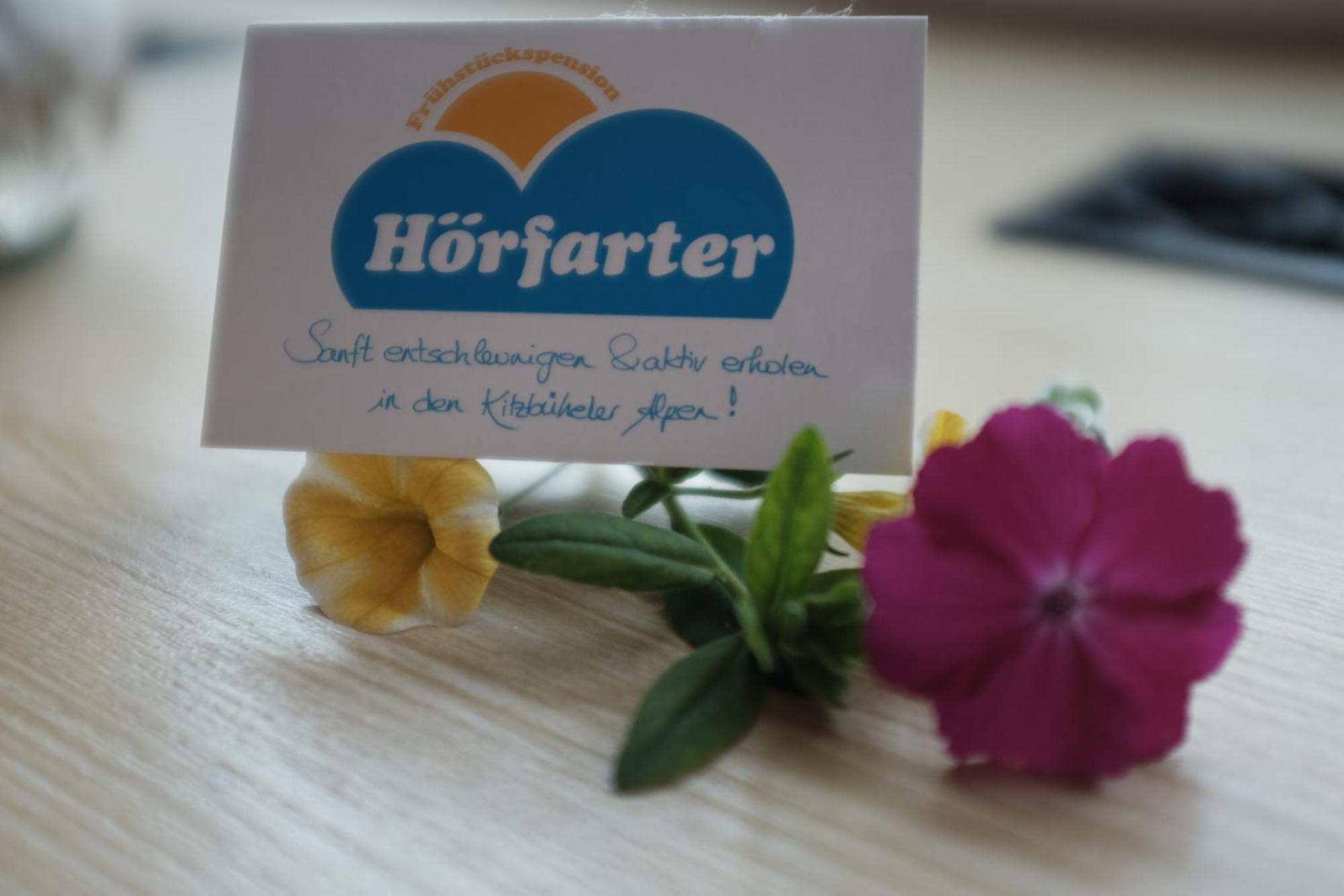 Pension Horfarter Fieberbrunn Buitenkant foto
